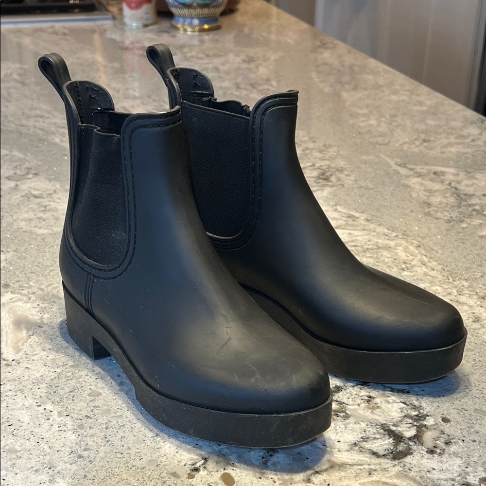 Jeffrey Campbell Black Ankle Boots & Booties Size 7 - Picture 7 of 7